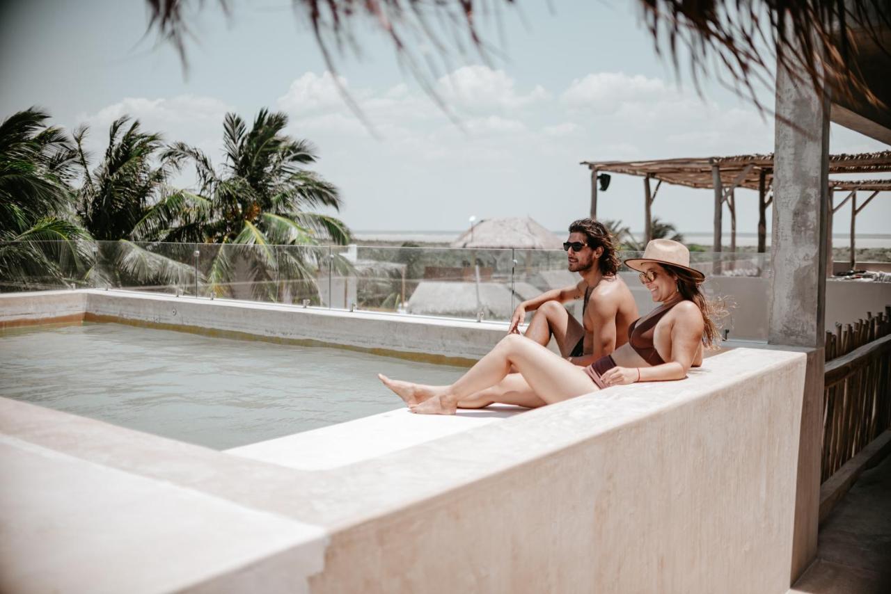Dos Mares Barefoot Hotel El Cuyo Bagian luar foto